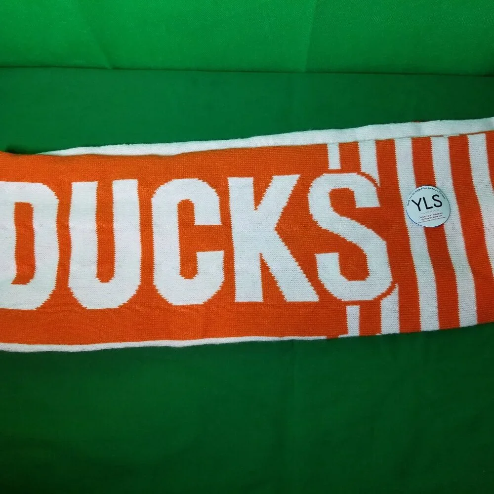 Anaheim Ducks Orange Alliance 2019-20 Season Ticket Holder Scarf EUC